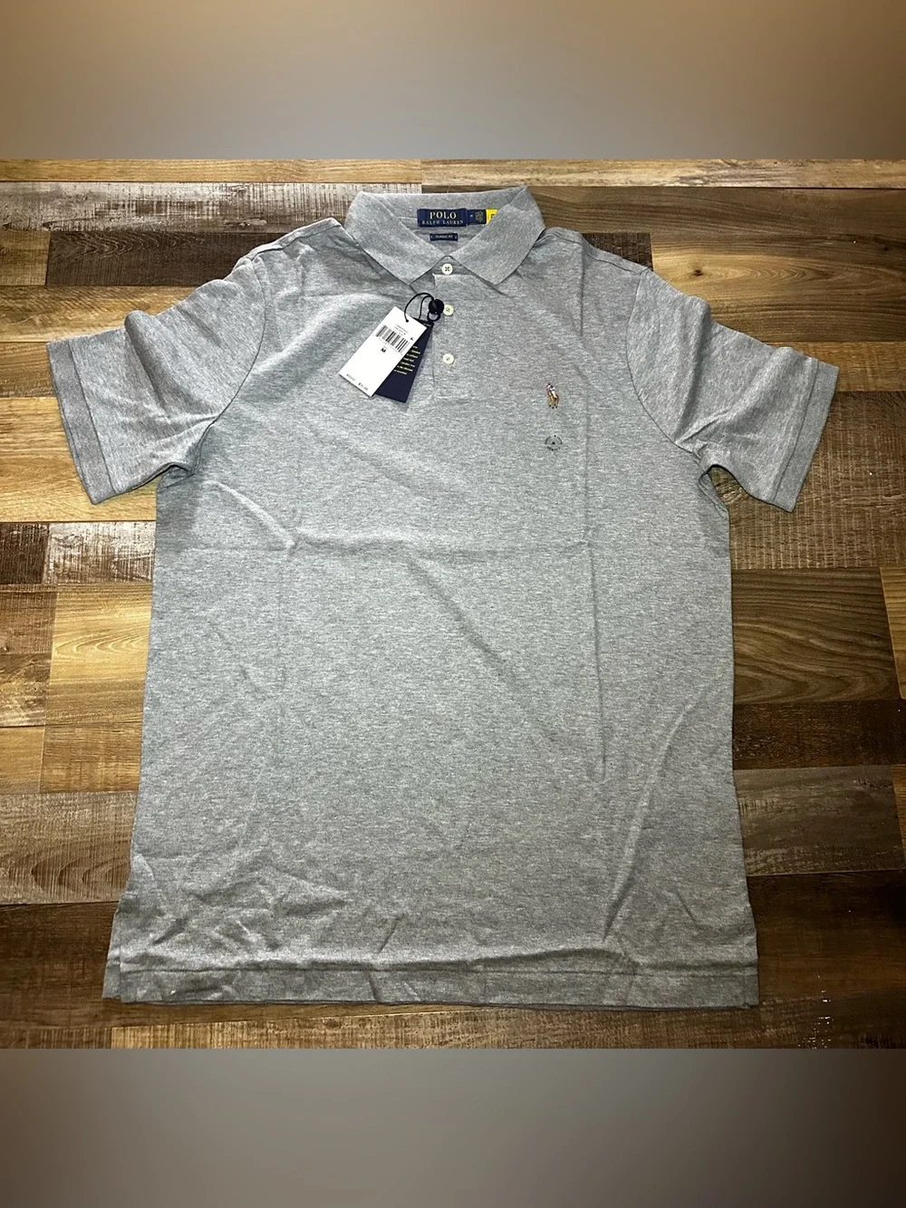 Polo by Ralph Lauren Light Heather Gray Short-Sleeve Polo